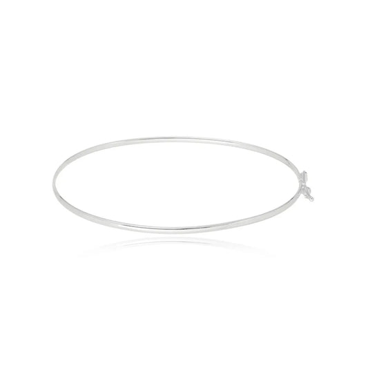 Bracelete Fio Redondo 2mm Prata 925